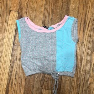 H&M Divided Polka Dot Crop Top